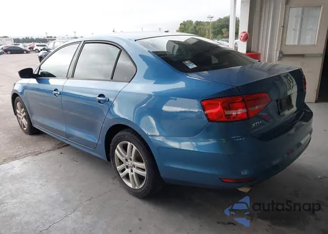 2015 Volkswagen Jetta 2.0L S from USA, damaged, VIN 3VW2K7AJXFM237357